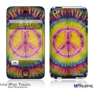    iPod Touch 4G Skin   Tie Dye Peace Sign 109 