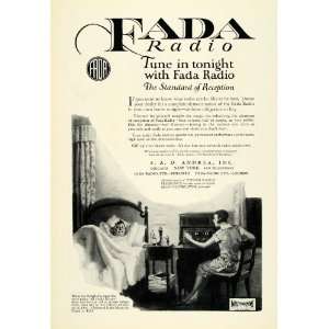 1925 Ad Logo Fada Radio Neutrodyne Neutrola Grand Music Player Chicago 