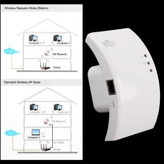   Wireless Wifi Repeater IEEE 802.11N Network Router Range Expander 300M