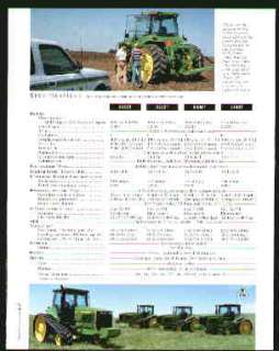 John Deere 8000T Series Tractor Brochure 1996  