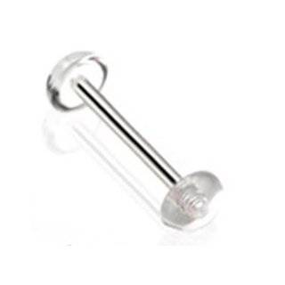   Tongue Ring Retainer Barbell Body Jewelry Piercing with No ceum