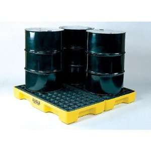 Eagle 4 Drum 60 Gallon Polyethylene Modular Spill Containment Platform 