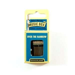    Kikkerland Over the Rainbow Crank Music Box