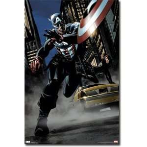 Captain America Comic Poster