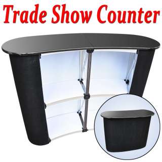 VELCRO DISPLAY POP UP PODIUM TRADE SHOW COUNTER TABLE  