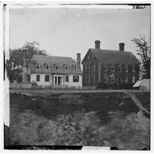  Civil War Reprint Yorktown, Va. Thomas Nelson house right 