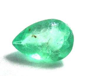   Colombian Emerald 9x6 Pear VS Untreated Loose Stone Wholesale  