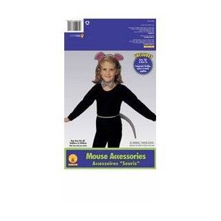com Mouse Ears, Tail, & Bow Tie Costume Set ~ Halloween Mouse Costume 