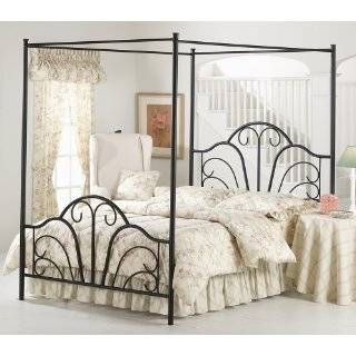   Platform Canopy Bed in Cappuccino Finish Wilshire Platform Canopy Bed