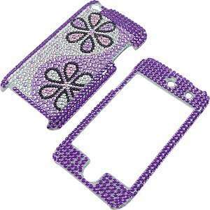   Case for iPod touch (4th gen.) Purple Daisy Full Diamond Electronics