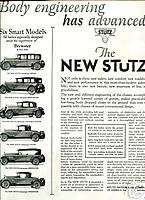 1926 STUTZ Motor CAR AD 6 Shown incl Speedster, Coupe  