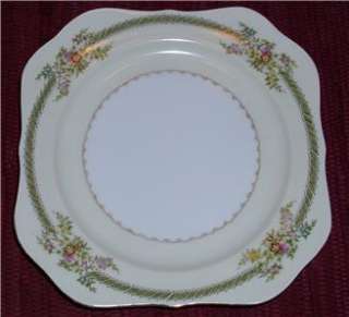 Vintage Meito China Square Luncheon Plate Made in Japan  