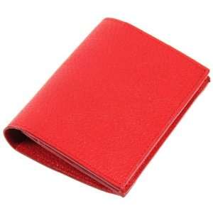  Lucrin   Credit card case   granulated cow leather   Red 