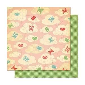Cosmo Cricket Togetherness Double Sided Paper 12X12 All A Flutter; 25 