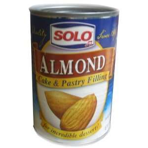 Solo Almond Filling 12.5oz Grocery & Gourmet Food