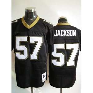 com New Orleans Saints NFL Jerseys #57 Rickey Jackson THROWBACK BLACK 