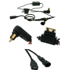  USB Motorcycle Hella / DIN / BMW Style Power Cable 
