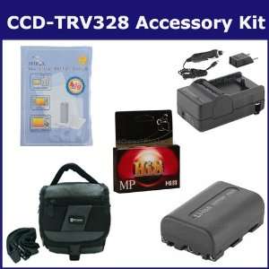 Sony CCD TRV328 Camcorder Accessory Kit includes HI8TAPE Tape/ Media 
