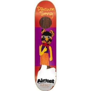  Almost Daewon Finger Puppet Skateboard Deck   7.75 Impact 