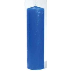  Blue pull out candle 