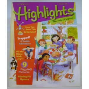  Highlights For Children November 2006 (Volume 61 Number 11 