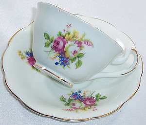 Vanderwood English Bone China Tea Cup & Saucer Set  