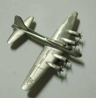   DANBURY MINT PEWTER BOEING B 17 FLYING FORTRESS 1156 SCALE  