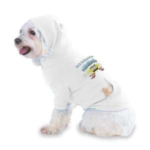   Day God Created BRIDGE Hooded T Shirt for Dog or Cat Small White Pet