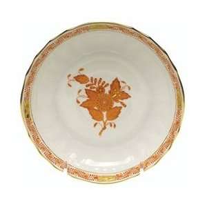 Herend Chinese Bouquet Rust Canton Saucer  Kitchen 