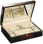   MELE & Co Jewellery Box Solid Black Piano Wood for Breitling Tag Rolex