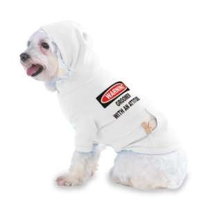  Warning Groomer with an attitude Hooded (Hoody) T Shirt 