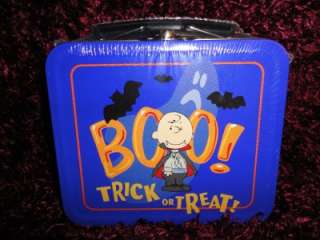   TIN PEANUTS CHARLIE BROWN BOO MINI CARRYING CASE SEALED  