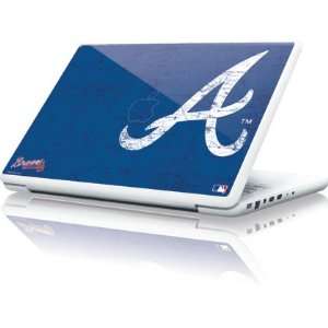 Atlanta Braves   Solid Distressed skin for Apple MacBook 13 inch