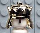 A103 NEW Lego Kingdoms Castle Minifig Head gear King Prince CHROME 