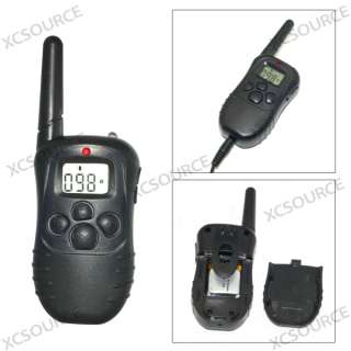Rechargeable LCD Shock & Vibrate Remote Dog Training Collar 1 to 1 PS7