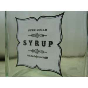    Parisian Pure Sugar Syrup Apothecary Bottle 