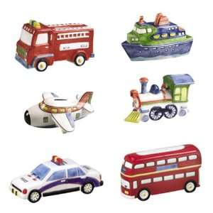  Andrea by Sadek 6 Assorted Vehicles Banks Toys & Games