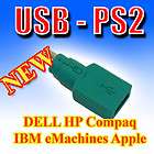   PS/2 Male to USB Female Converter for USB keyboard Mouse Mice Adapter