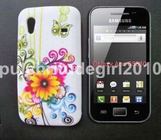 soft GEL CASE COVER skin FOR SAMSUNG S5830 GALAXY ACE flower 004 