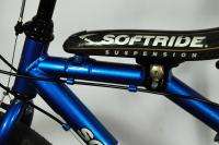   Softride Husky Powercurve comfort bike rear beam suspension blue 17
