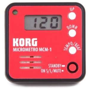  Korg Micrometro (Red) (Clip On Metronome, Red) Musical 