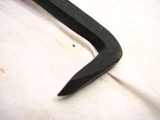 PR EARLY BLACKSMITH HAND FORGED IRON ICE TONGS  
