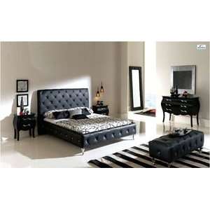  621 Nelly Black Dupen Bedroom Set by ESF