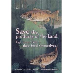  Walls 360 Wall Poster/Decal   US FDA Eat More Fish They 