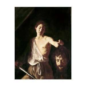Michelangelo Caravaggio   David With The Head Of Goliath Giclee 