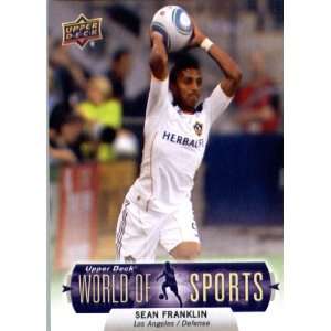 Upper Deck World of Sports Soccer Card #245 Sean Franklin Los Angeles 