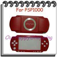 Red PSP 1000 1001 1003 Housing Shell Case Buttons NEW  