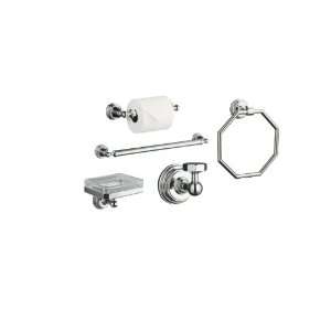  Better Accessory Pack 1 Polished Chrome Pinstripe 24 Towel Bar 