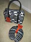 2pc MATCHING MISSONI TRAVEL TOTE and TRAVEL PILLOW NEW WITH TAGS