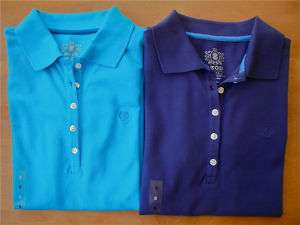NWT IZOD Womens Polo Shirt ~S~ Turquoise OR Purple NEW  
